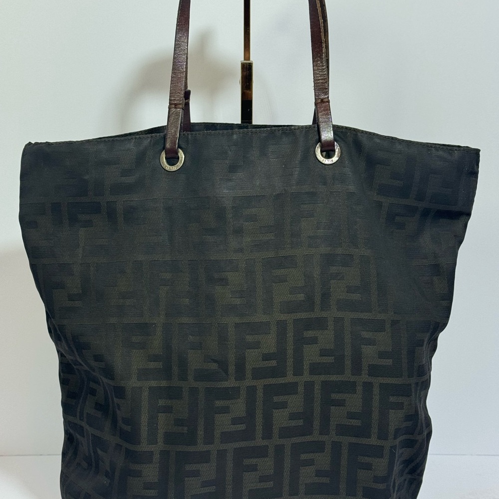 Fendi Zucca Logo Tote - Picture 6 of 9